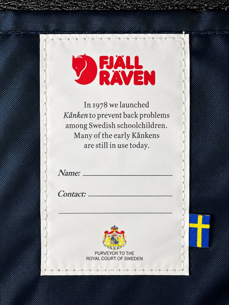 Fjällräven Kånken Plecak 16L Granatowy F23510 4