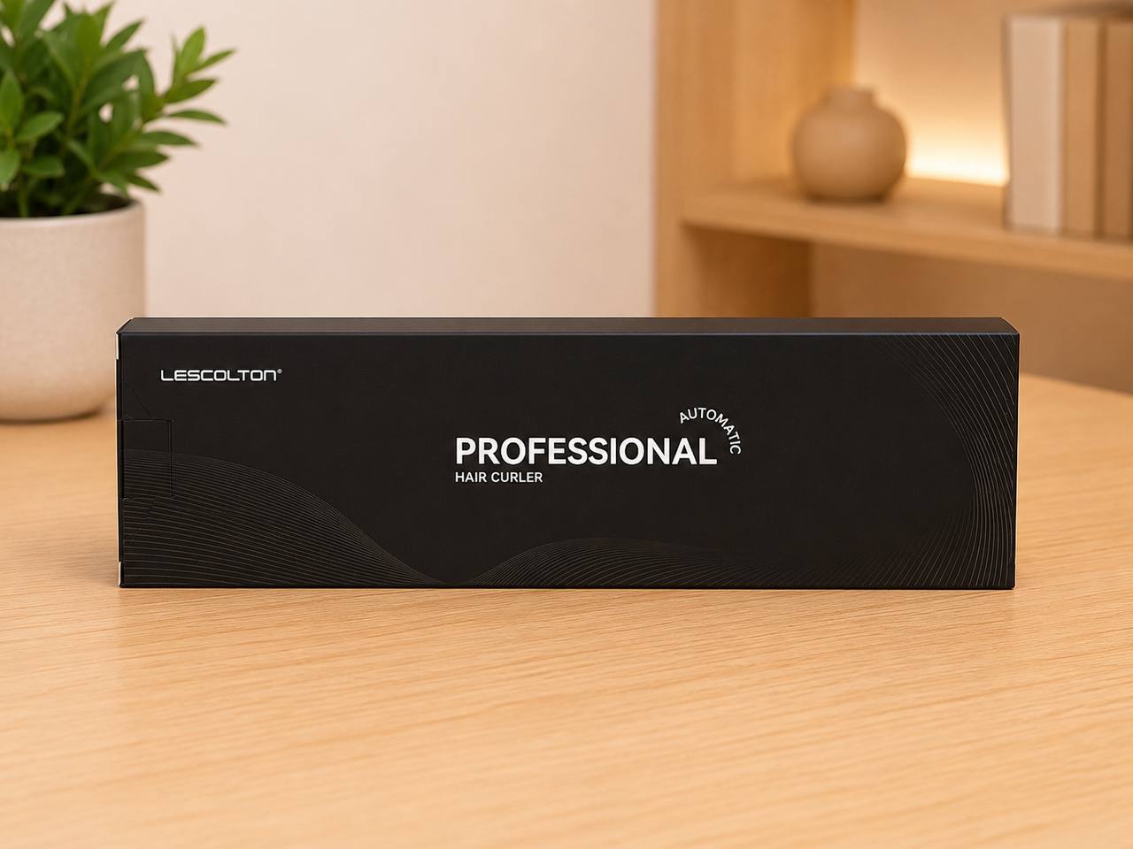 LESCOLTON Automatic Curling Iron – Hair Curler with Temperature Control
